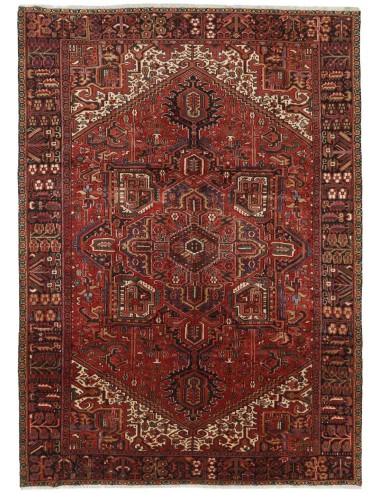 Hand made rug Heriz Persia cm.248x341