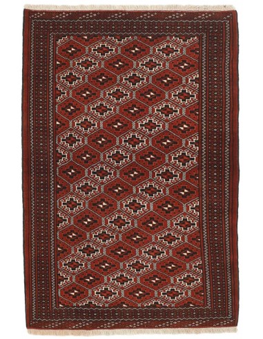 Hand made rug Torkaman Persia cm.90x137
