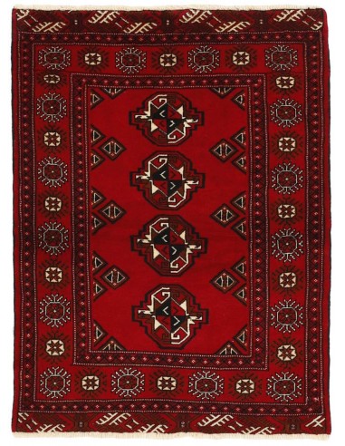 Hand made rug Torkaman Persia cm.98x131
