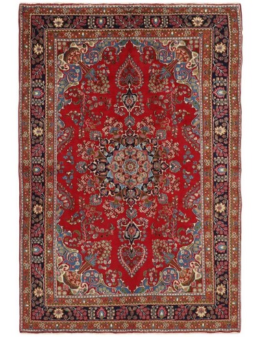 Hand made rug Mashad Persia cm.198x295