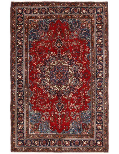 Hand made rug Mashad Persia cm.190x292