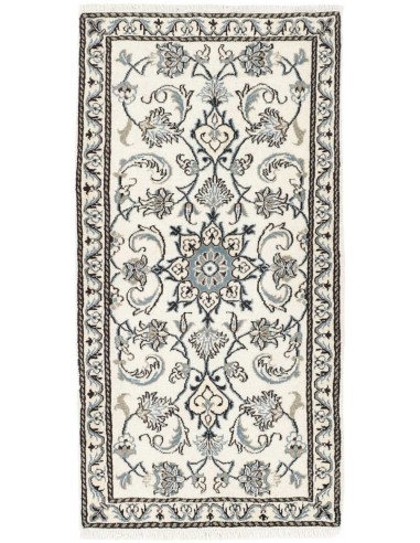 Hand made rug Nain Kashmar Persia cm.71x136