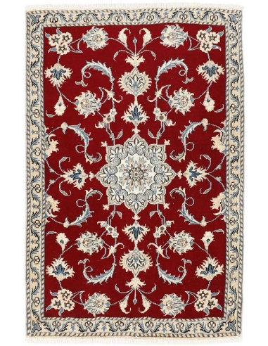 Hand made rug Nain Kashmar Persia cm.90x135
