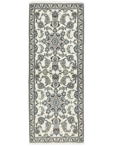 Hand made rug Nain Kashmar Persia cm.75x191