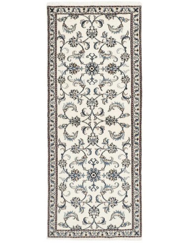 Hand made rug Nain Kashmar Persia cm.79x193