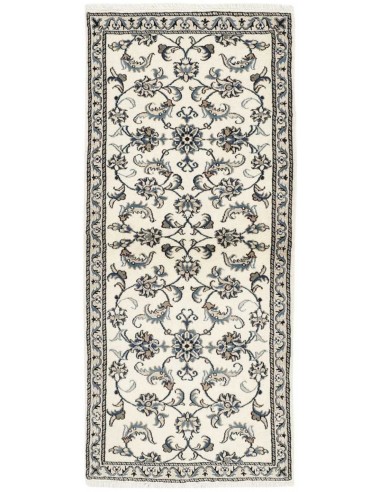 Hand made rug Nain Kashmar Persia cm.80x193