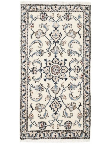Hand made rug Nain Kashmar Persia cm.69x136