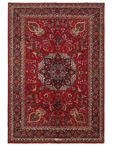 Hand made rug Mashad Persia cm.197x286