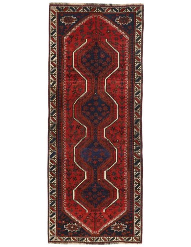 Hand made rug Shiraz Persia cm.114x294