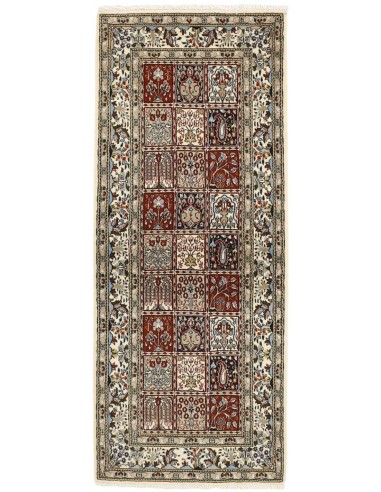 Hand made rug Moud Garden Persia cm.83x203
