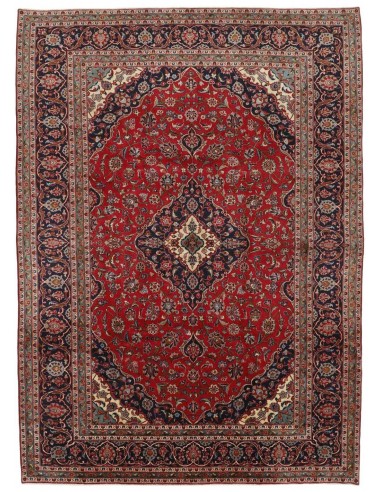 Hand made rug Keshan Persia cm.248x346