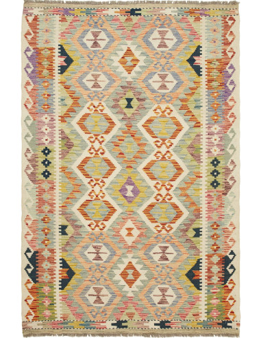 Kilim Pakistan abbronzatura e perù 124x187