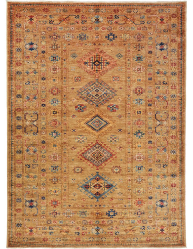 Kazak Fine Pakistan perù e gainsboro 149x205