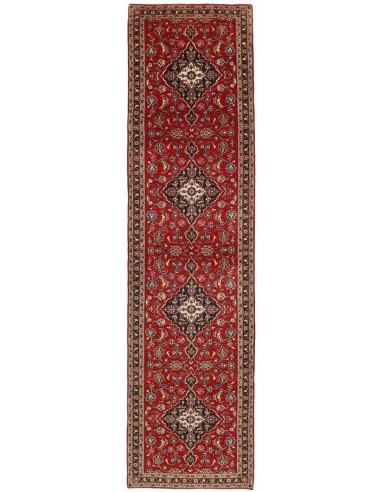 Hand made rug Keshan Persia cm.100x389