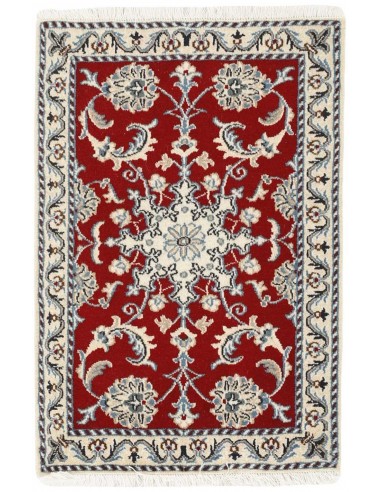 Hand made rug Nain Kashmar Persia cm.80x90