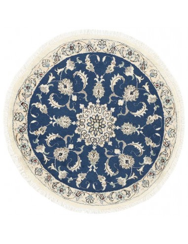 Hand made rug Nain Kashmar Persia cm.100x100