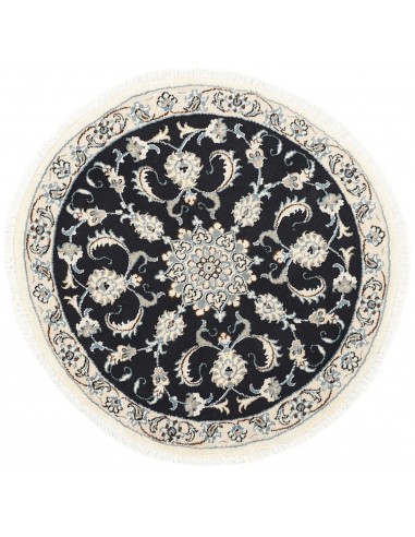 Hand made rug Nain Kashmar Persia cm.100x100