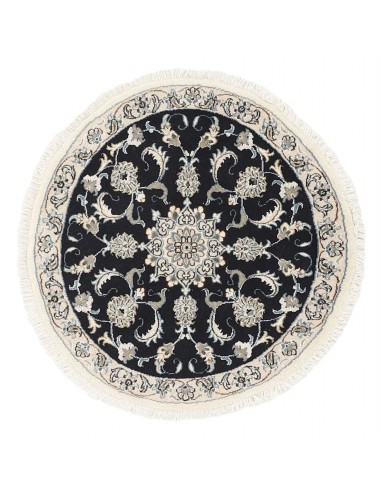 Hand made rug Nain Kashmar Persia cm.100x100