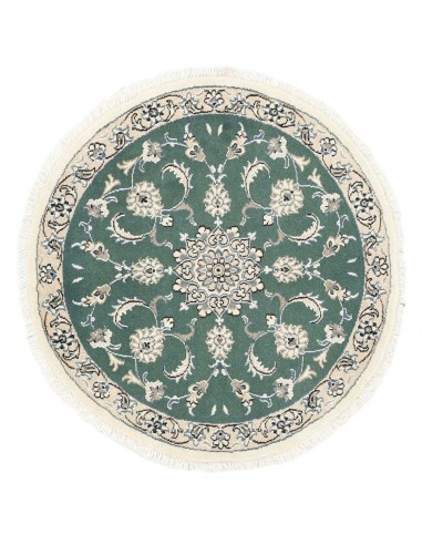Hand made rug Nain Kashmar Persia cm.100x100