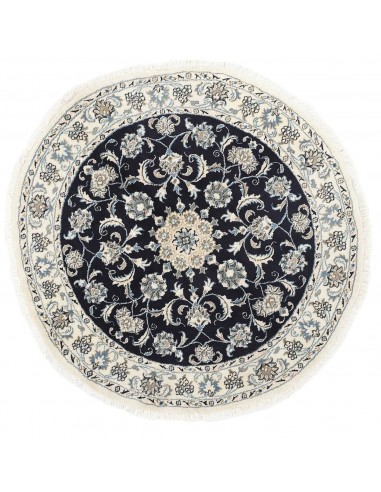 Hand made rug Nain Kashmar Persia cm.150x150