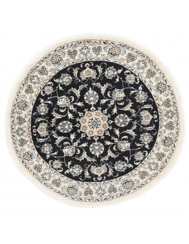 Hand made rug Nain Kashmar Persia cm.150x150