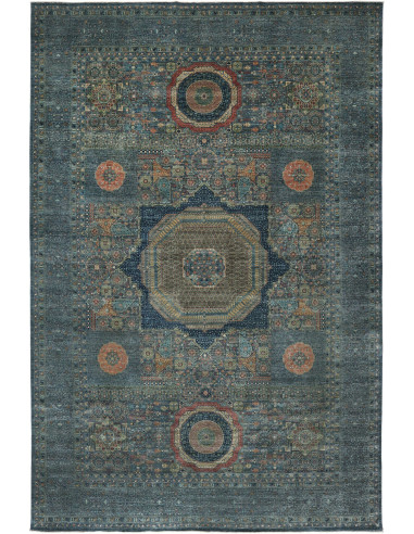 Mamlouk Pakistan grigio tenue e argento 388x594