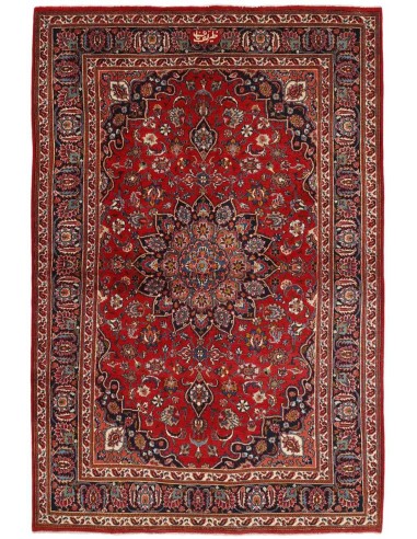 Hand made rug Mashad Persia cm.198x300