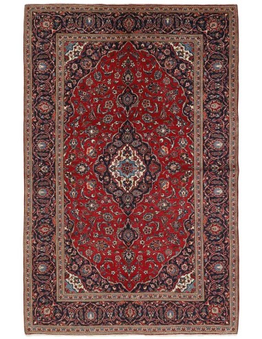 Hand made rug Keshan Persia cm.197x303