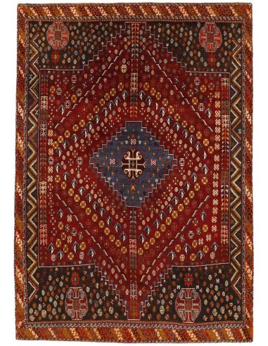 Hand made rug Kashghai Persia cm.198x282