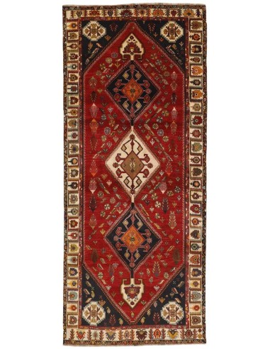 Hand made rug Kashghai Persia cm.124x305