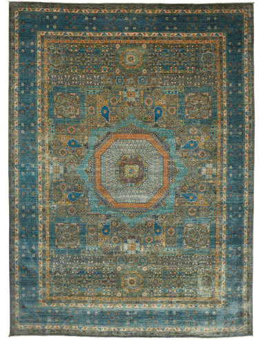 Mamlouk Pakistan grigio tenue e abbronzatura 270x372
