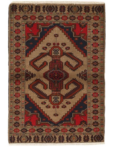 Hand made rug Torkaman Persia cm.94x133