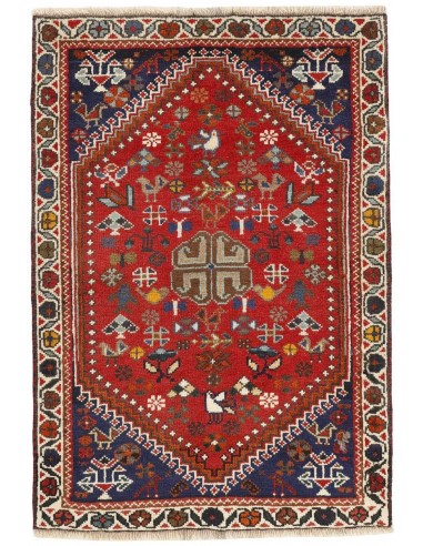 Hand made rug Shiraz Persia cm.80x116
