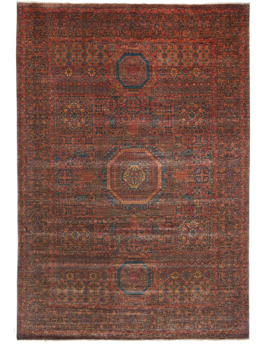 Mamlouk Pakistan verde oliva scuro e verde oliva scuro 243x354