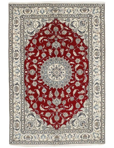 Hand made rug Nain Kashmar Persia cm.195x288