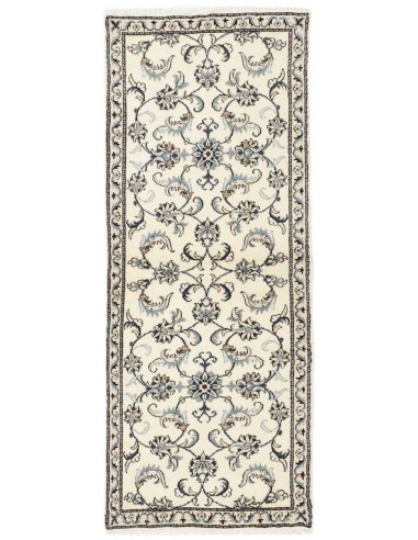 Hand made rug Nain Kashmar Persia cm.78x197