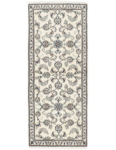 Hand made rug Nain Kashmar Persia cm.80x195