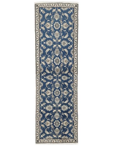 Hand made rug Nain Kashmar Persia cm.75x250