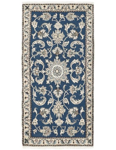 Hand made rug Nain Kashmar Persia cm.72x142
