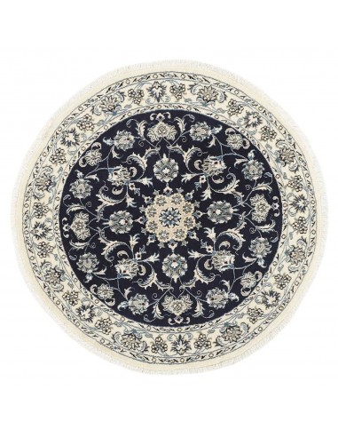 Hand made rug Nain Kashmar Persia cm.140x140