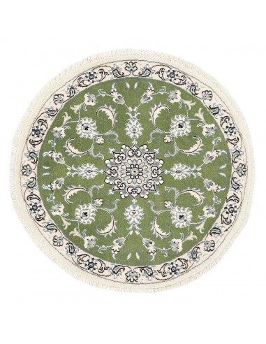 Hand made rug Nain Kashmar Persia cm.100x100