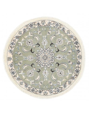 Hand made rug Nain Kashmar Persia cm.100x100