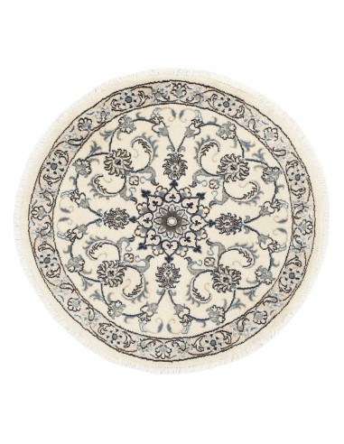 Hand made rug Nain Kashmar Persia cm.100x100