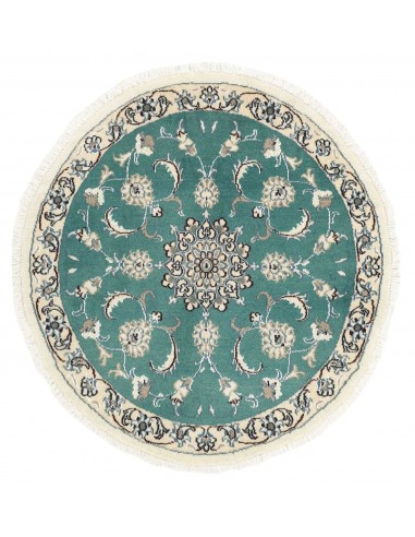 Hand made rug Nain Kashmar Persia cm.100x100
