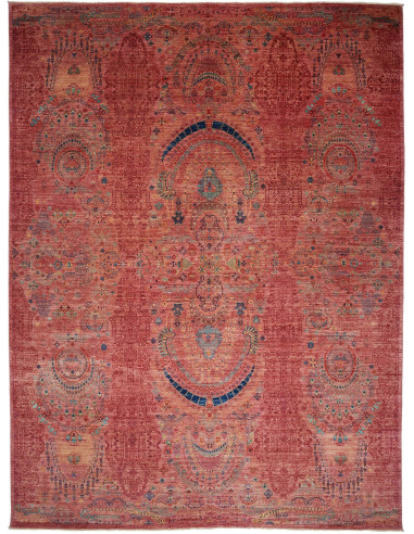 Shahi Fine Pakistan terra di siena e salmone scuro 298x402