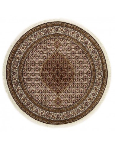 Hand made rug Tabriz Indi India cm.206x206