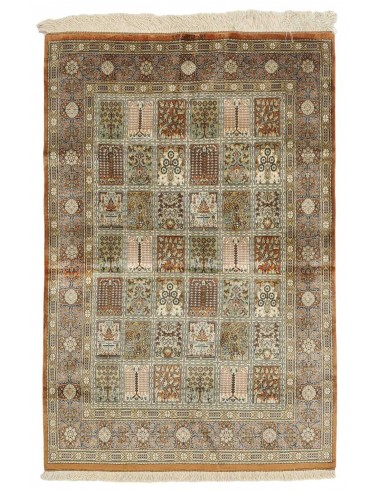 Hand made rug Ghom Silk Persia cm.96x146