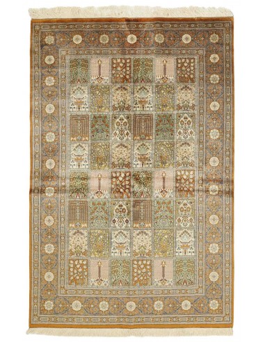 Hand made rug Ghom Silk Persia cm.134x202