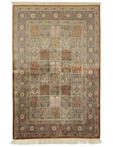 Hand made rug Ghom Silk Persia cm.129x200