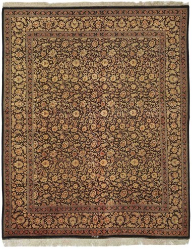 Hand made rug Ghom Silk Persia cm.195x247
